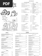 Gold Class Menu and Drink Options | PDF | Drink | Cooking, Food & Wine