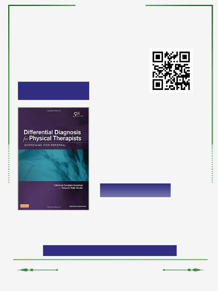 Differential Diagnosis For Physical Therapists Screening For Referral ...
