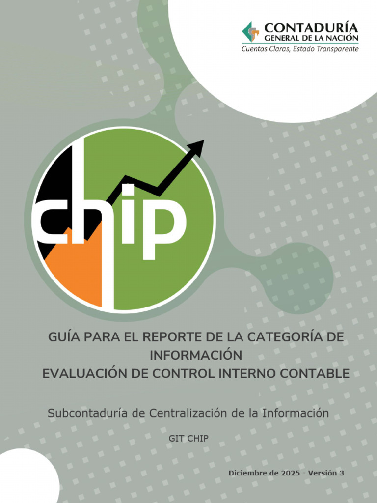 Guía para el reporte Control interno contable-Rev | PDF | Contabilidad ...
