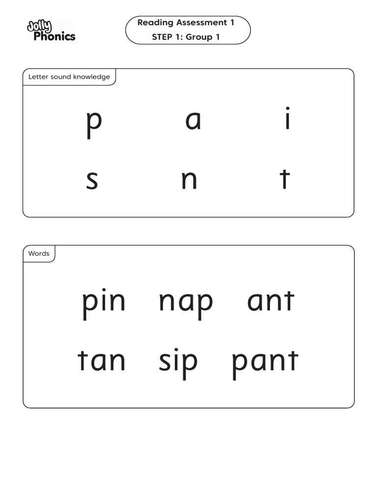 Step 1_ Groups 1-3 - Reading | PDF