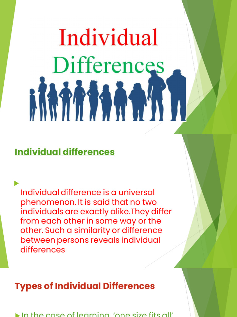 Individual Difference | PDF | Learning | Curiosity