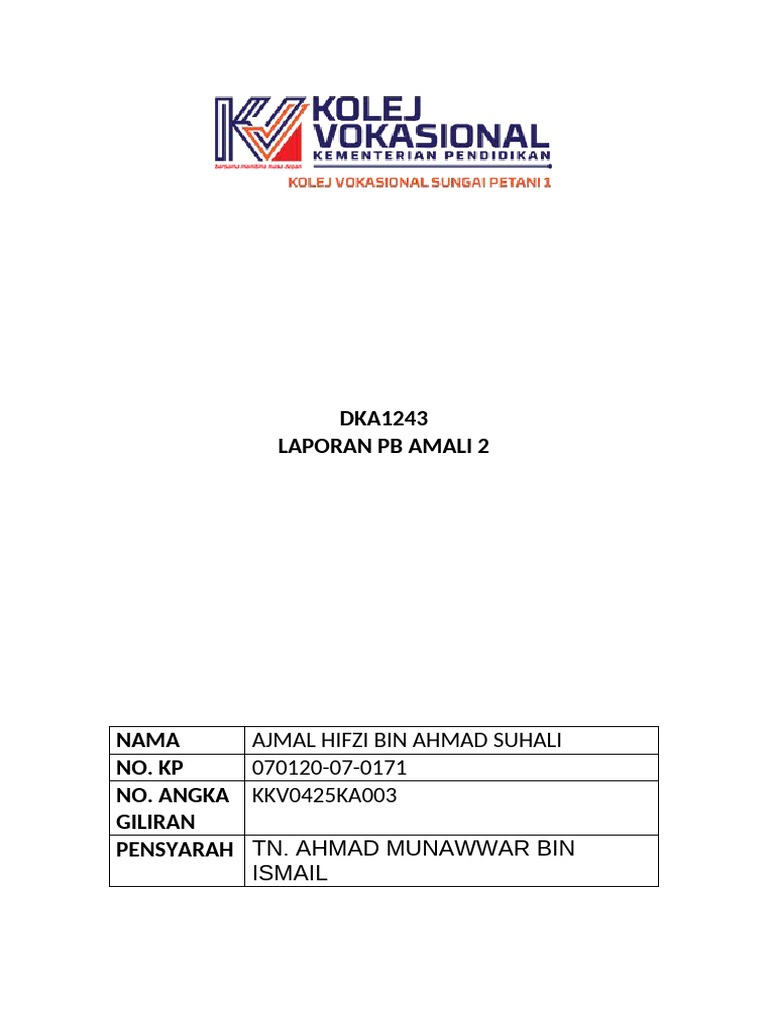 Amali 2 | PDF