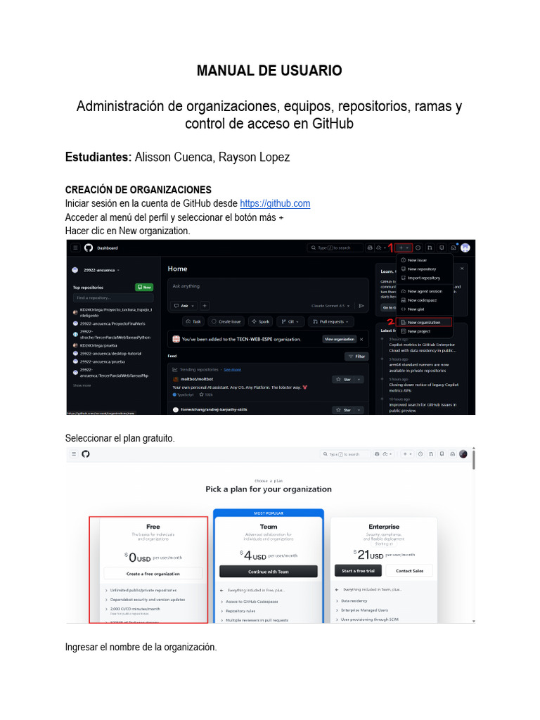 Manual Github Ramas | PDF | Red mundial | Internet y web