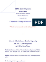 EE481 Control Systems Root Locus Design