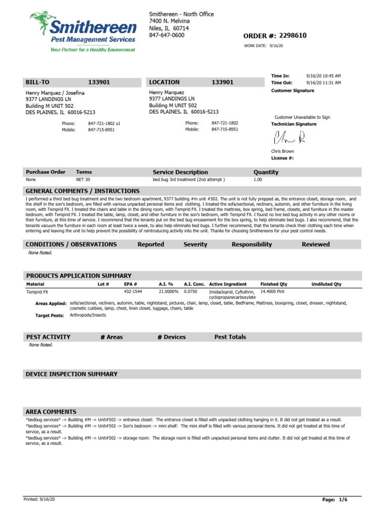 Inspection Report | PDF