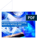 Proposed Accounting Flow (WCAP)