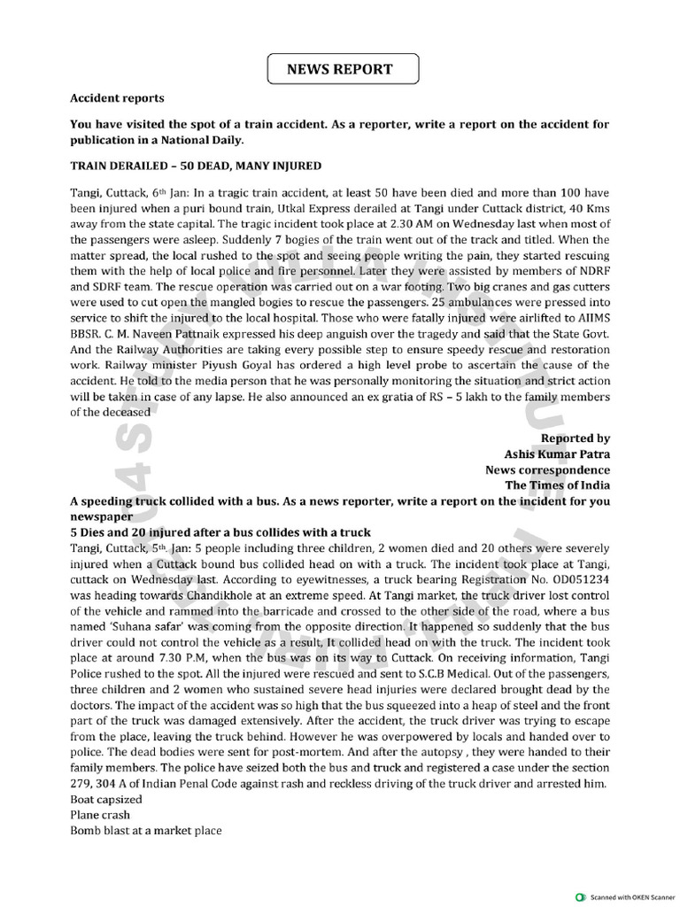 News Report | PDF