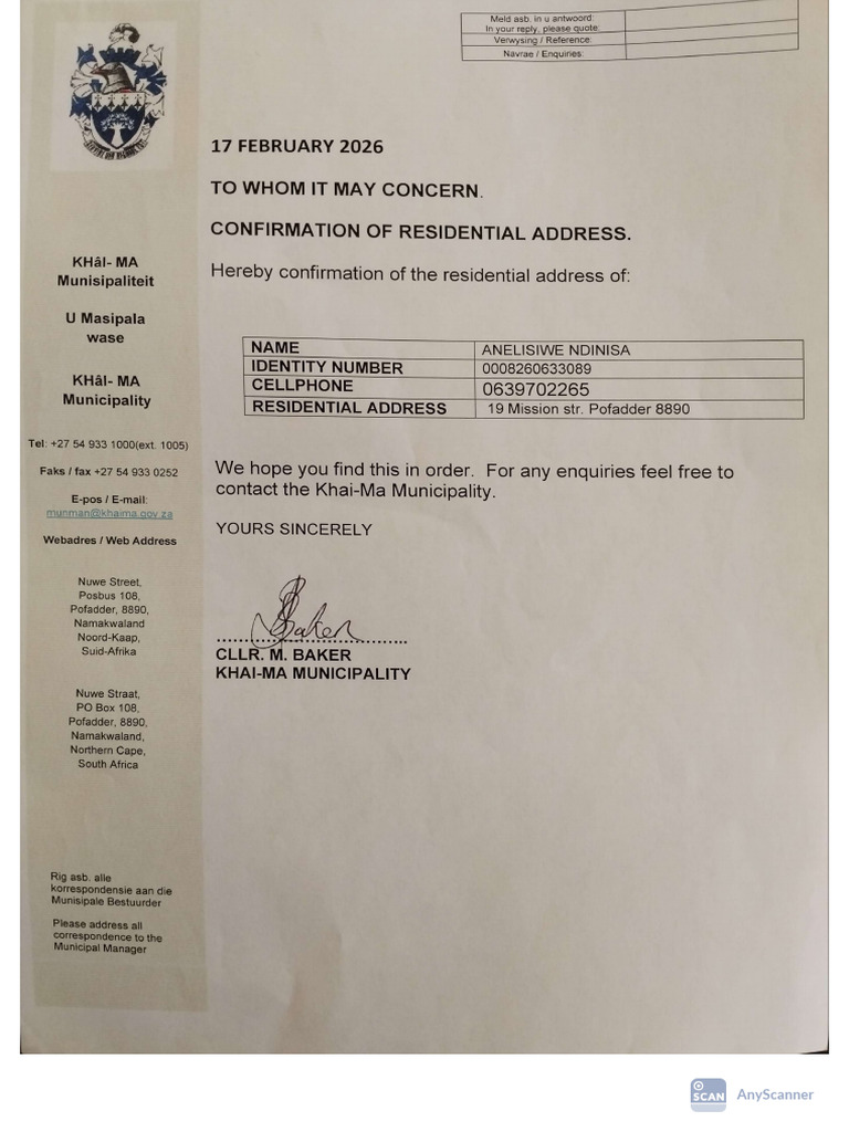 Proof of Address | PDF