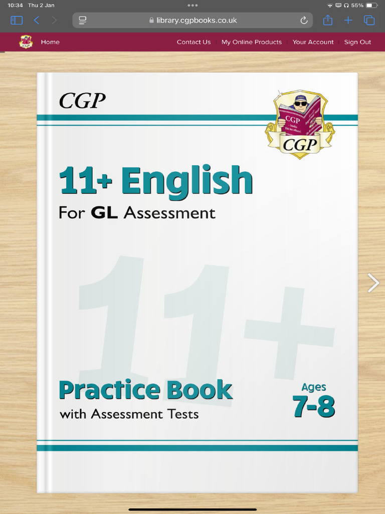 11 English GL Assessment 7 8 | PDF