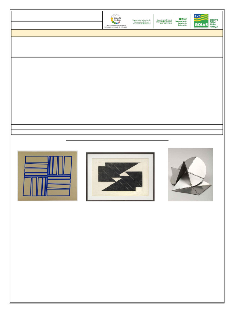 9ano AVI Apostila 001 1corte | PDF | Arte abstrata | As artes