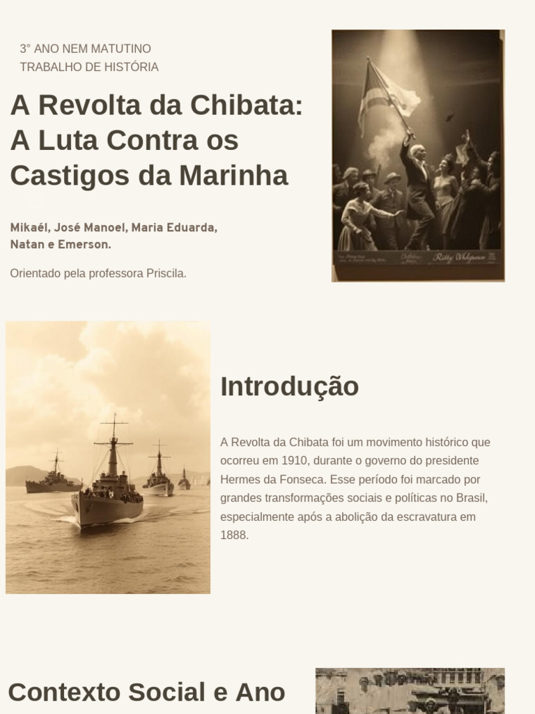 A Revolta Da Chibata | PDF