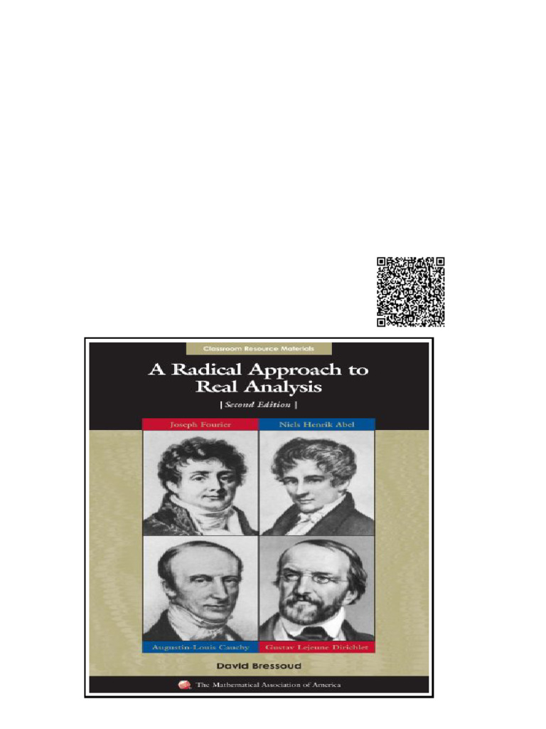 (Ebook) A Radical Approach to Real Analysis: Second Edition (Classroom ...