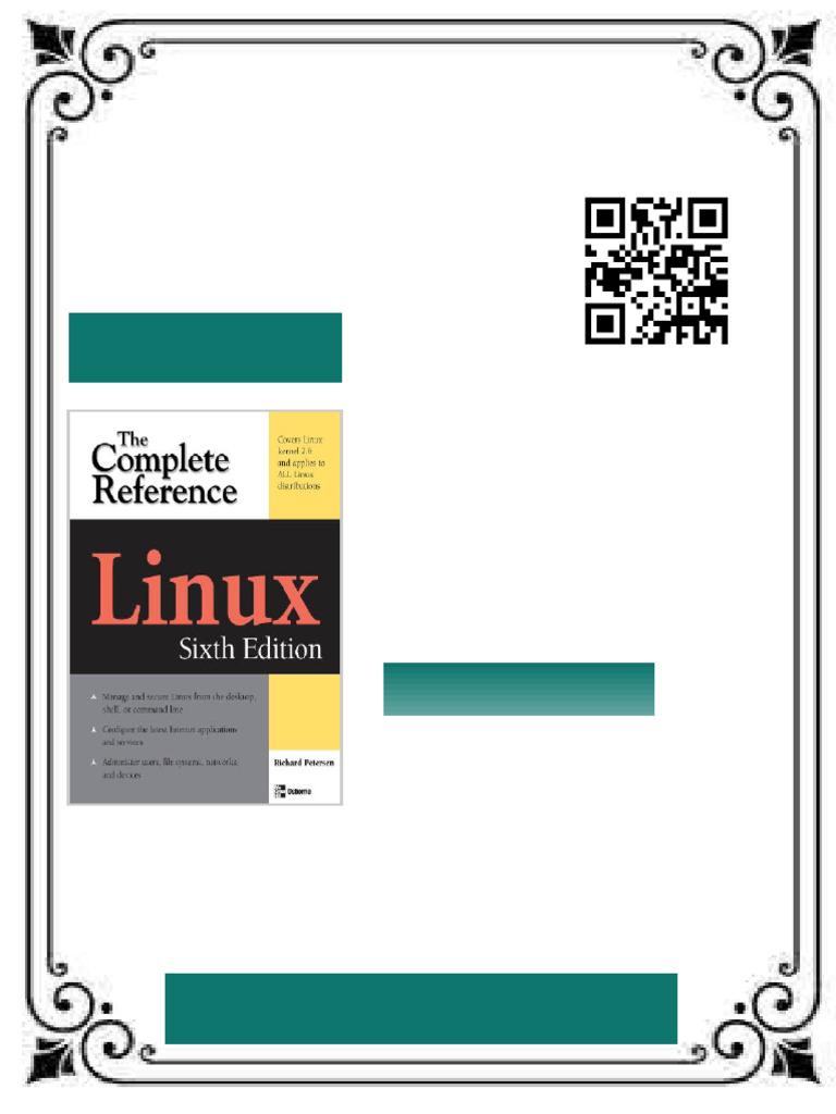 Linux The Complete Reference Sixth Edition Richard Petersen Ebook ...