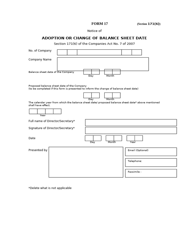 Form 17 | PDF