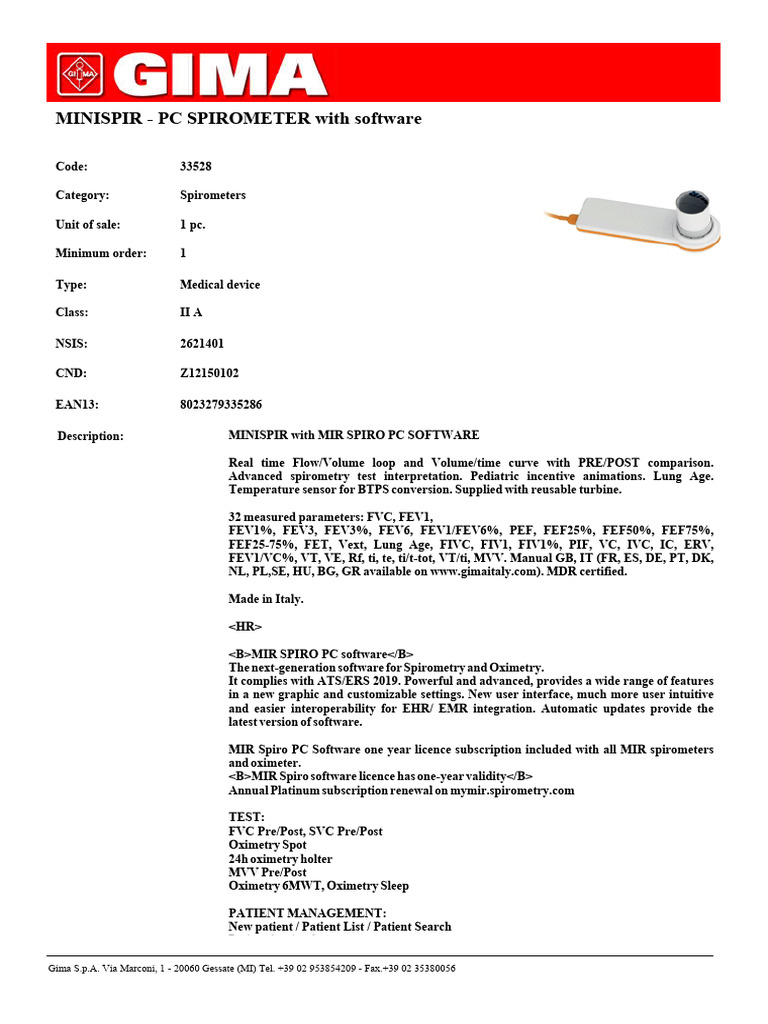 Simple Spirometer | PDF | Computer Engineering | Computing