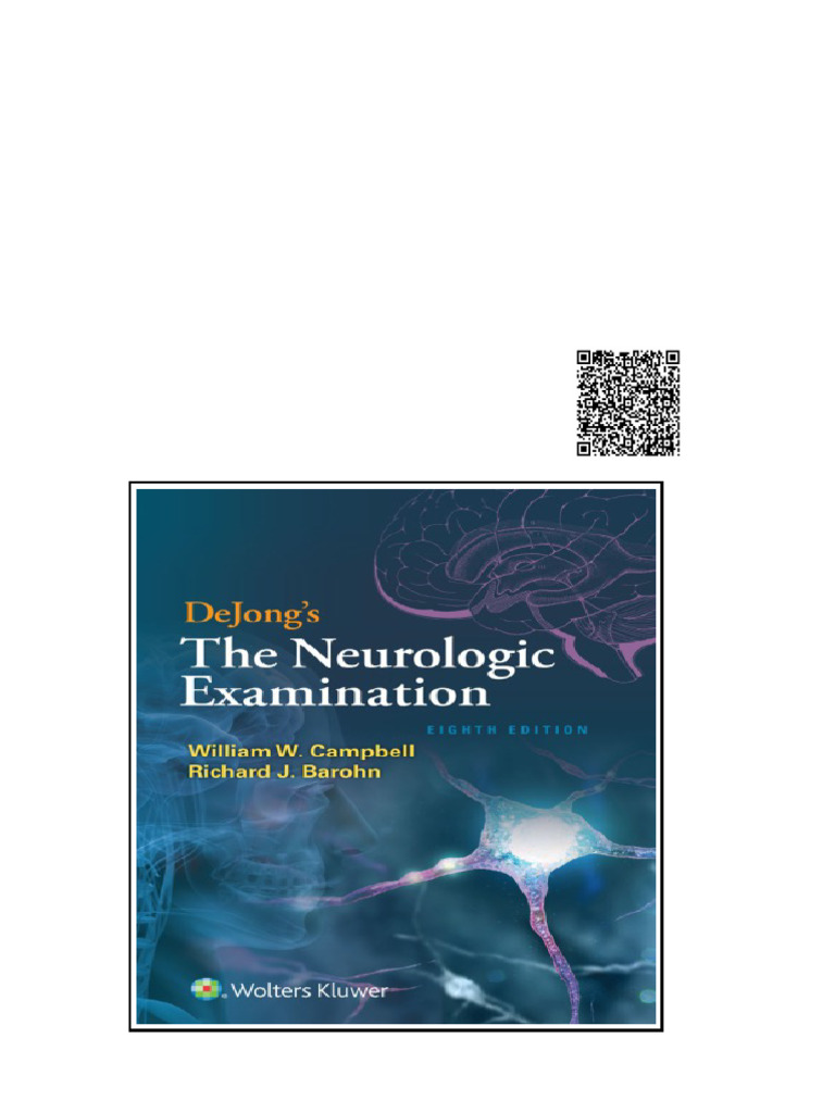 DeJong S The Neurologic Examination 8th Edition William Campbell