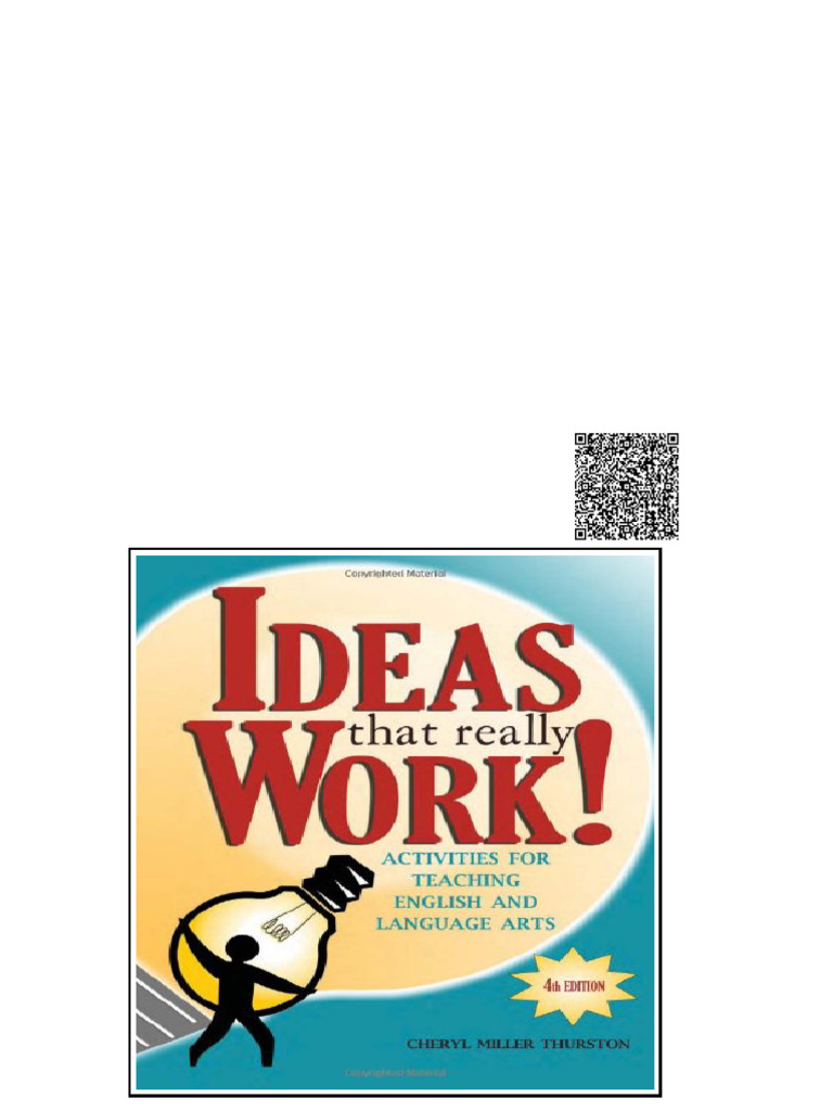 Ideas That Really Work Activities For Teaching English and Language ...