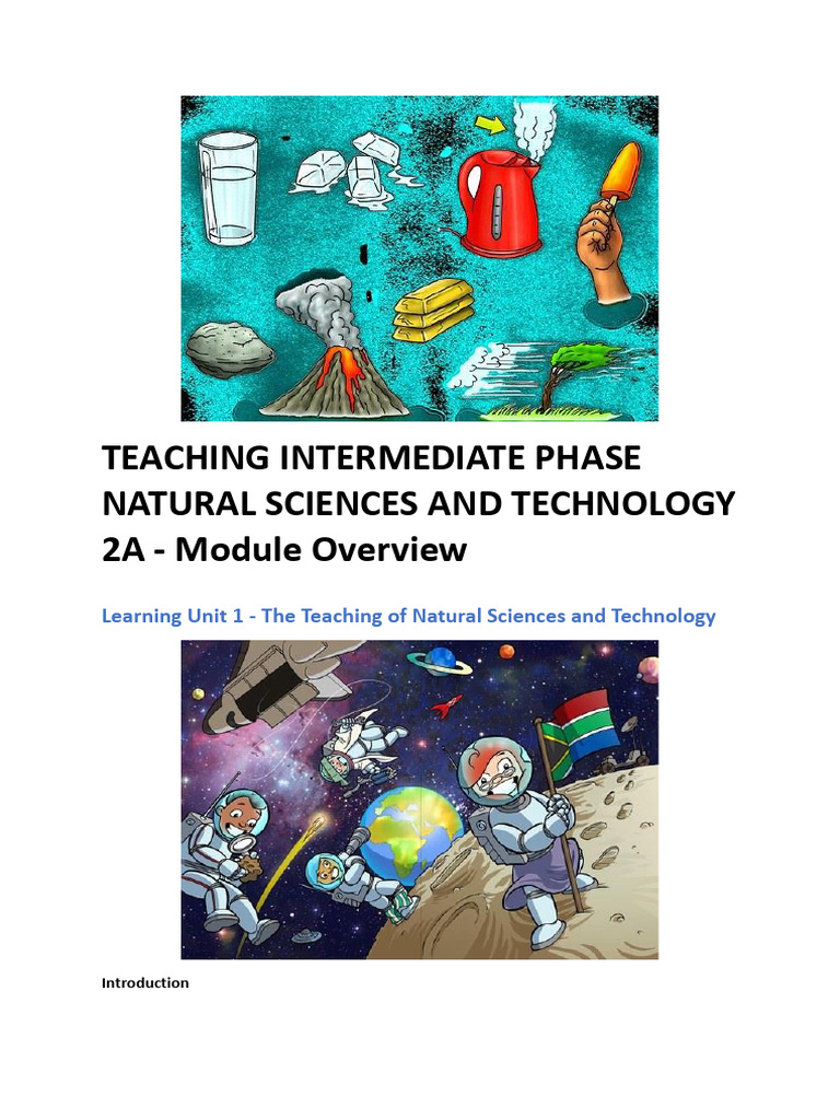 Teaching Intermediate Phase Natural Sciences and Technology 2A - Module ...