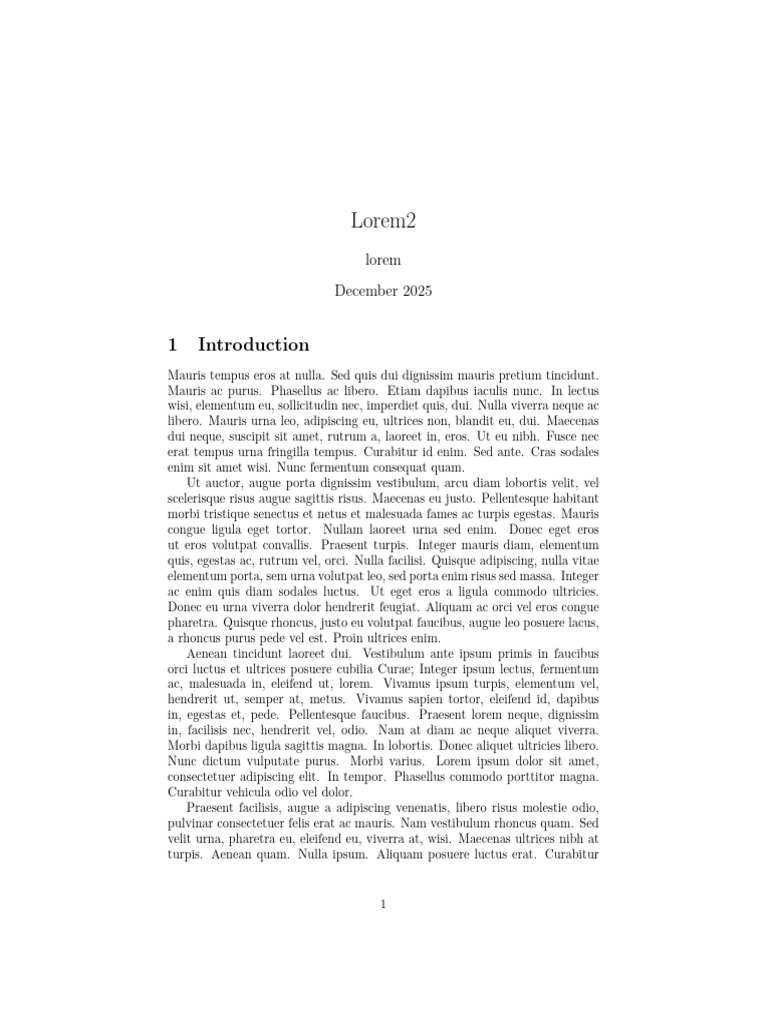 Lorem 4 | PDF