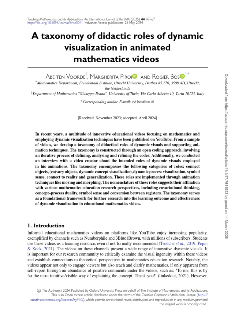 A - Taxonomy - of - Didactic - Roles - of - Dynamic - Visualization ...