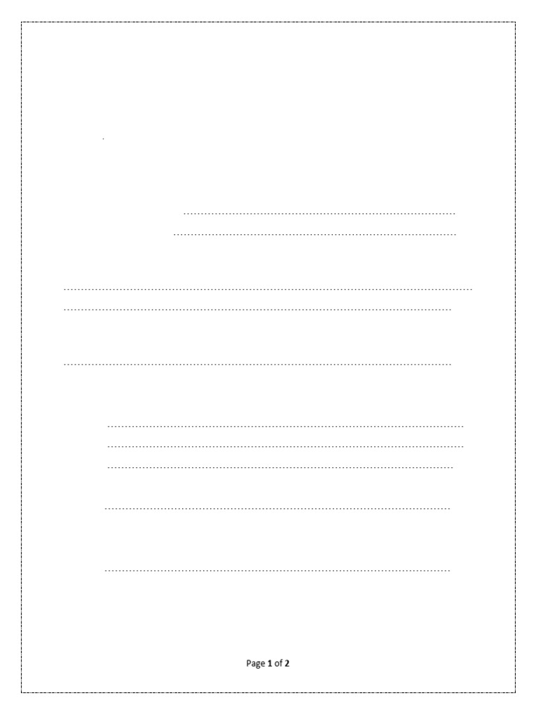 Form 2a Biology Test 2 2026 | PDF
