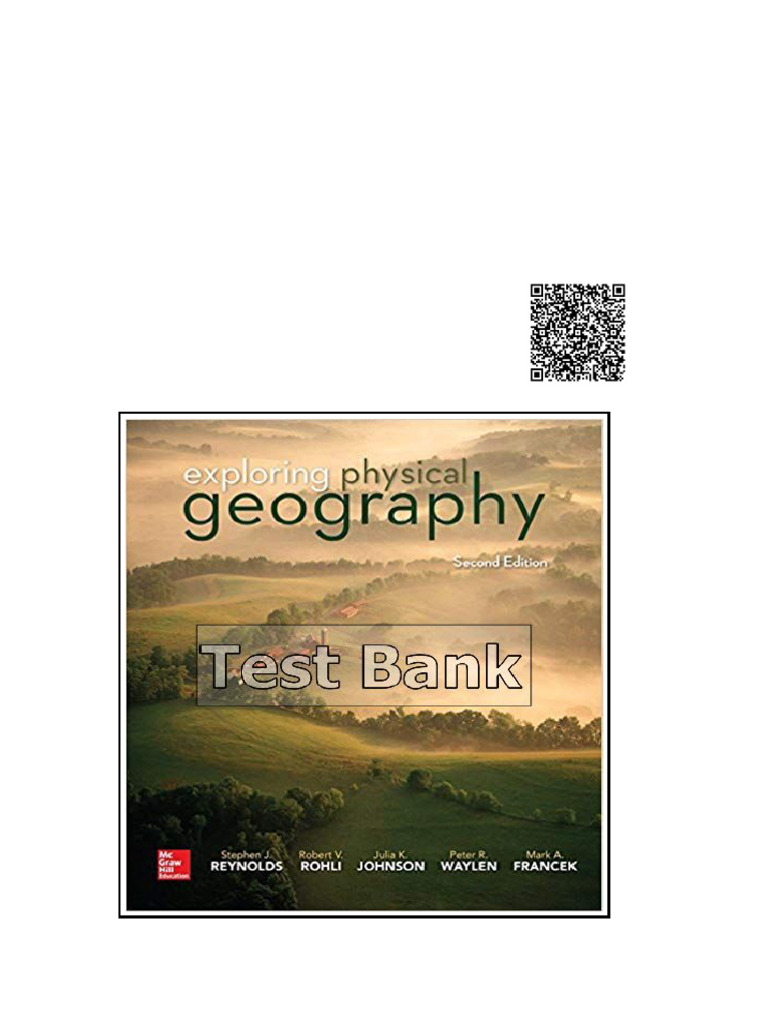 Exploring Physical Geography 2nd Edition Reynolds Test Bank | PDF ...