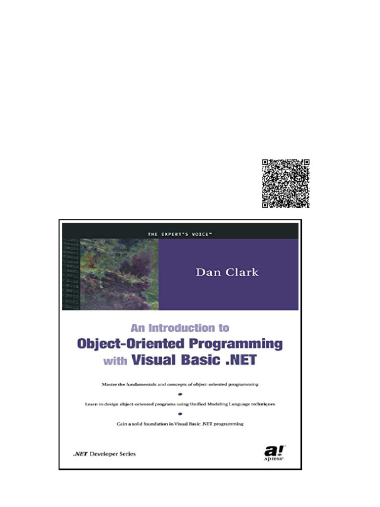 An Introduction to Object Oriented Programming with Visual Basic NET ...