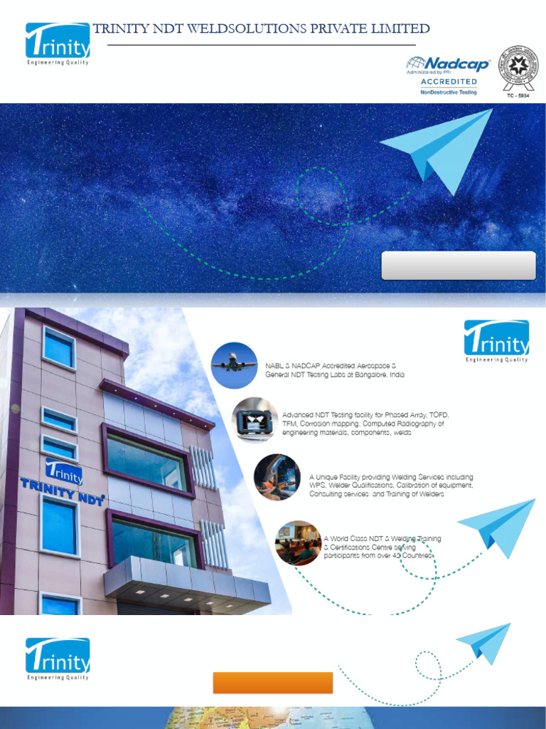 Profile Trinity NDT WeldSolutions Private Limited 20251118 | PDF ...