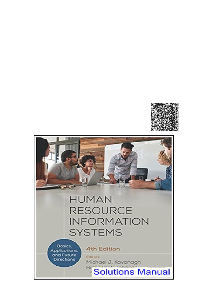 Human Resource Information Systems Basics Applications and Future Directions 4th Edition ...