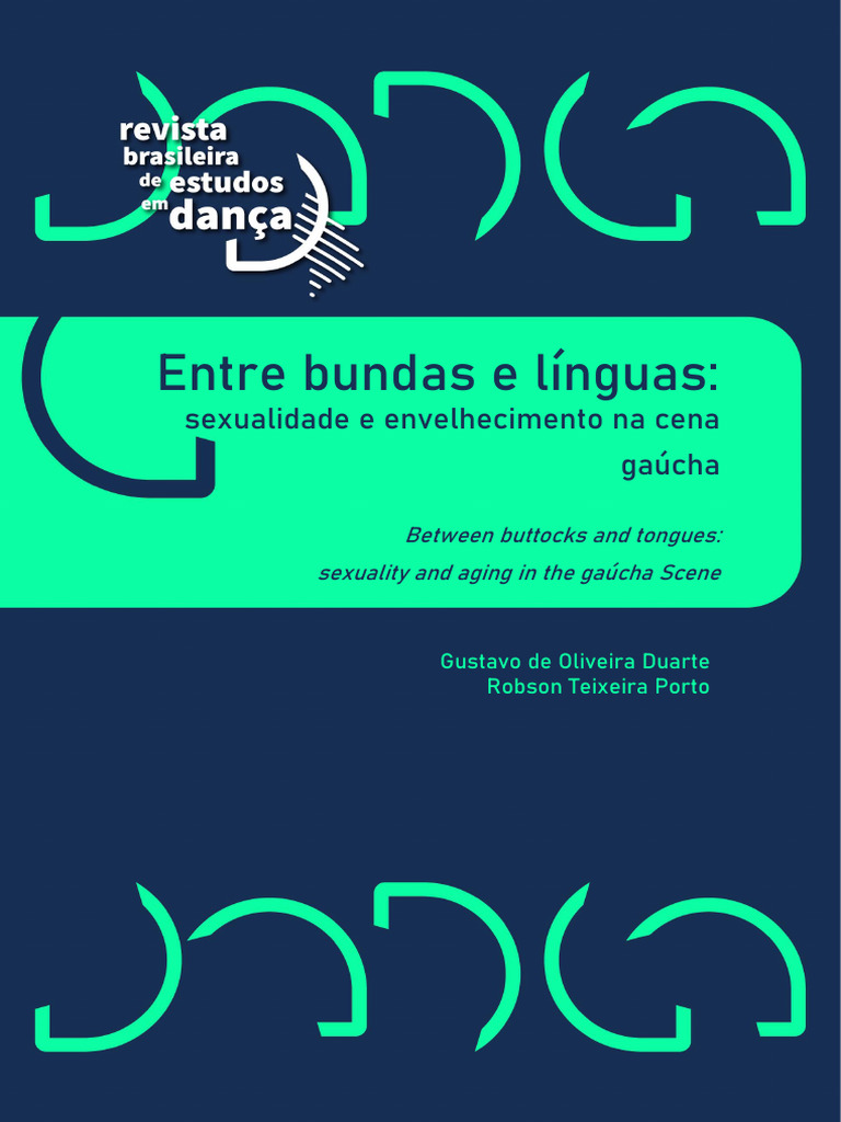 2024 - Entre Bundas e Línguas - Sexualidade e Envelhecimento Na Cena ...