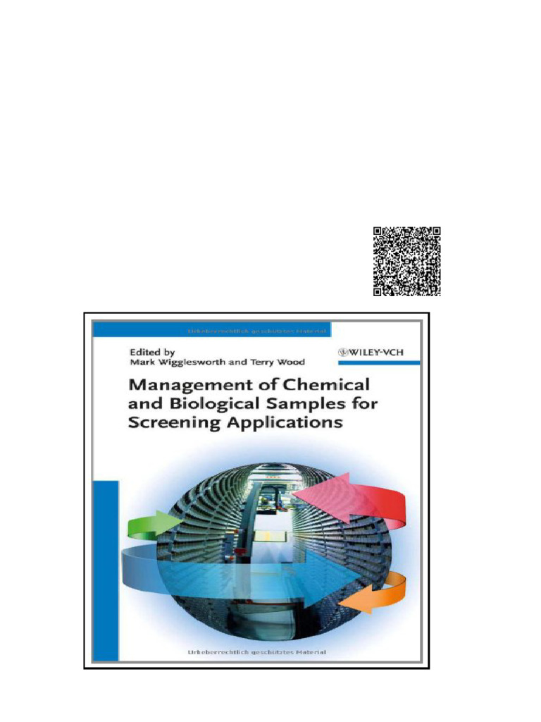 Management of Chemical and Biological Samples for Screening ...