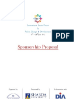 Sponsorship Proposal Sponsorship Proposal Sponsorship Proposal