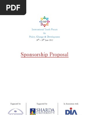 Sponsorship Proposal