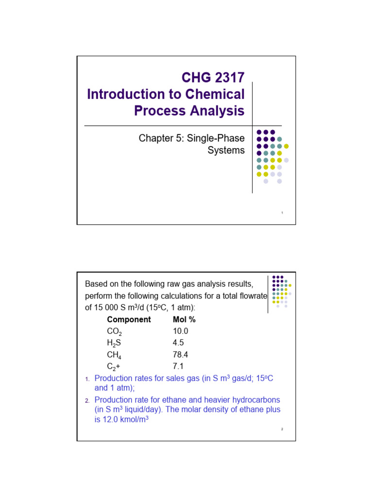 Chapter 5 | PDF | Chemical Process Engineering | Chemical Substances