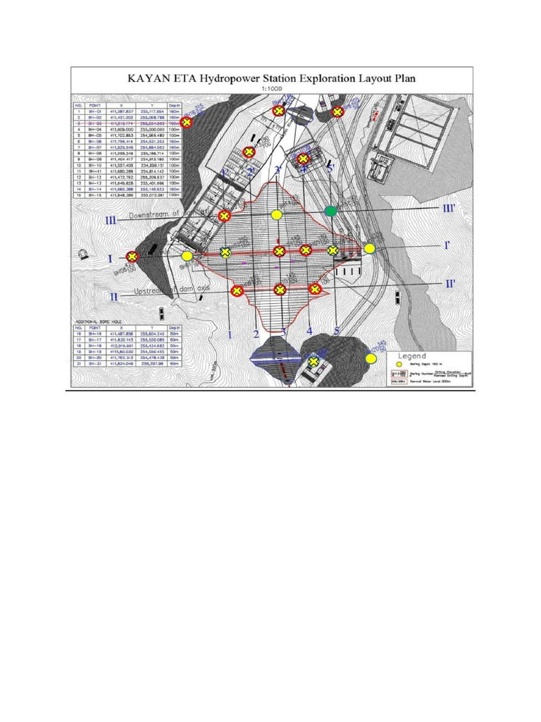 PLTA Kayan Layout Map | PDF