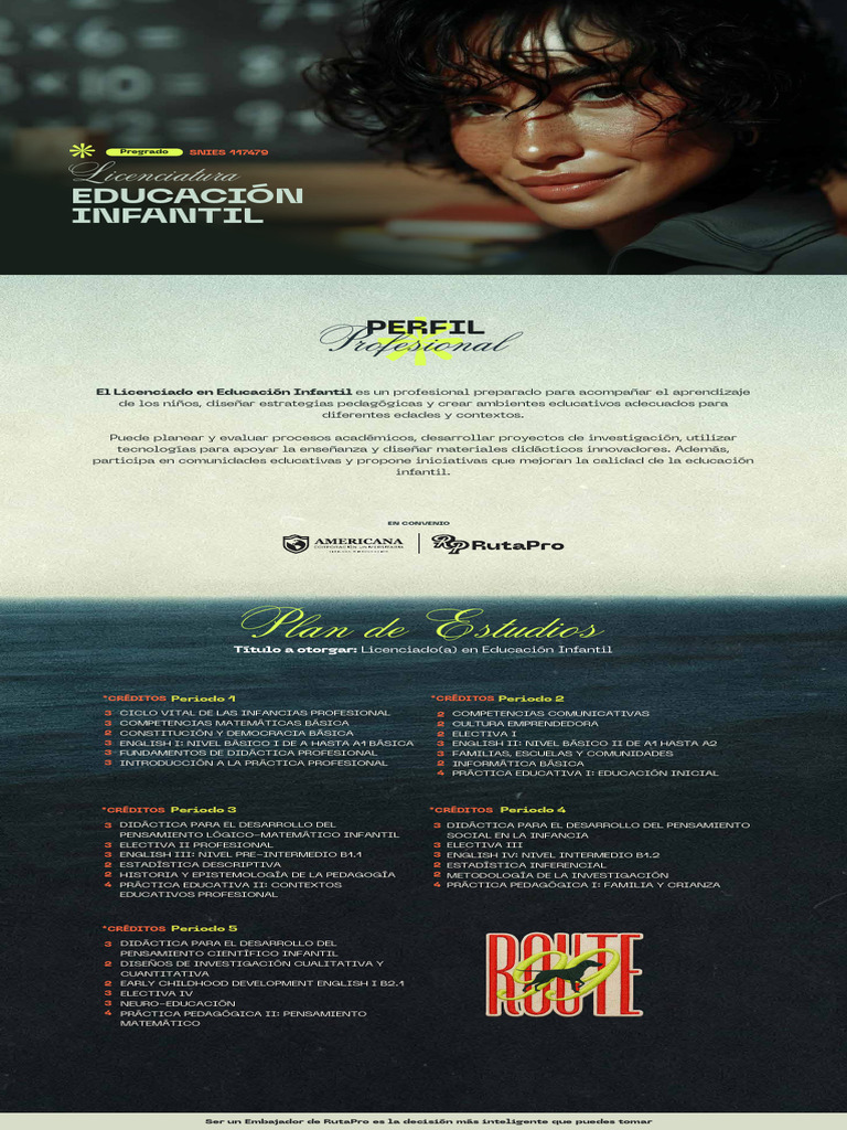 Pensum Licenciatura en Educacion Infantil | PDF | Educación de la ...