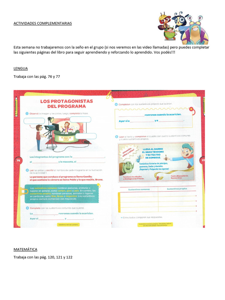 Actividades Complementarias | PDF