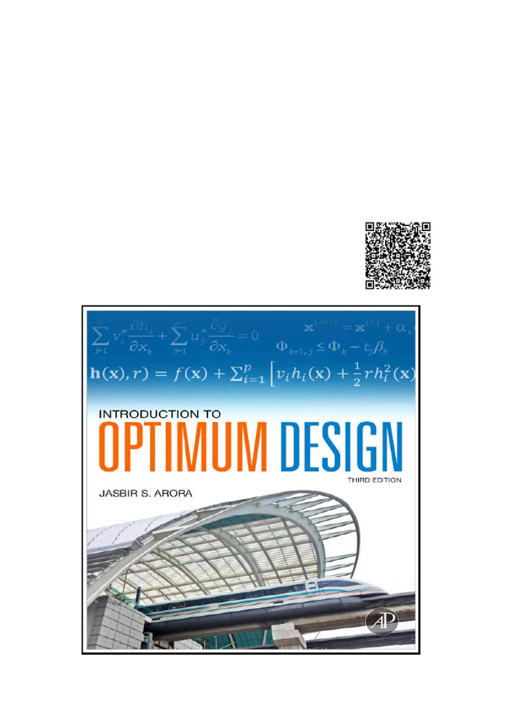 Introduction To Optimum Design 3rd Edition Jasbir S. Arora | PDF ...