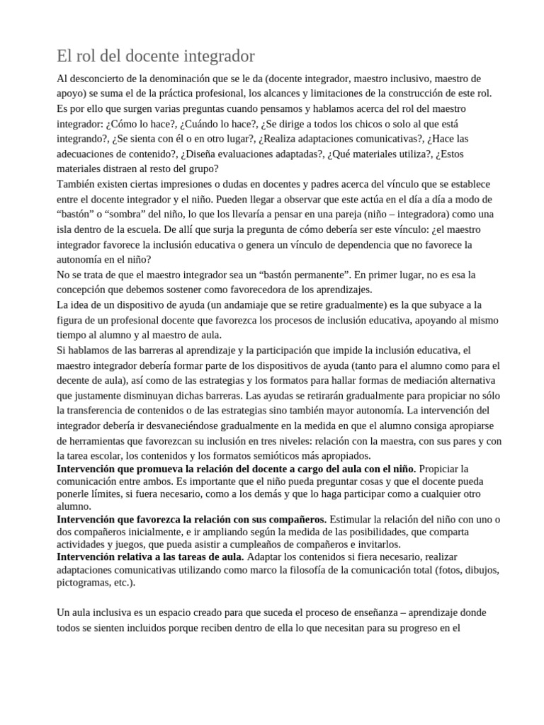 Maestro Integrador | PDF | Plan de estudios | Evaluación