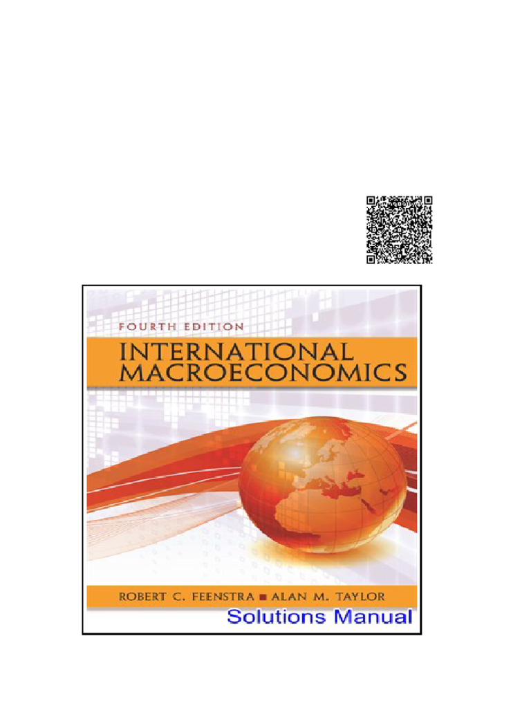 International Macroeconomics 4th Edition Feenstra Solutions Manual | PDF | Project Gutenberg ...
