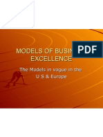 Models of Business Excellence