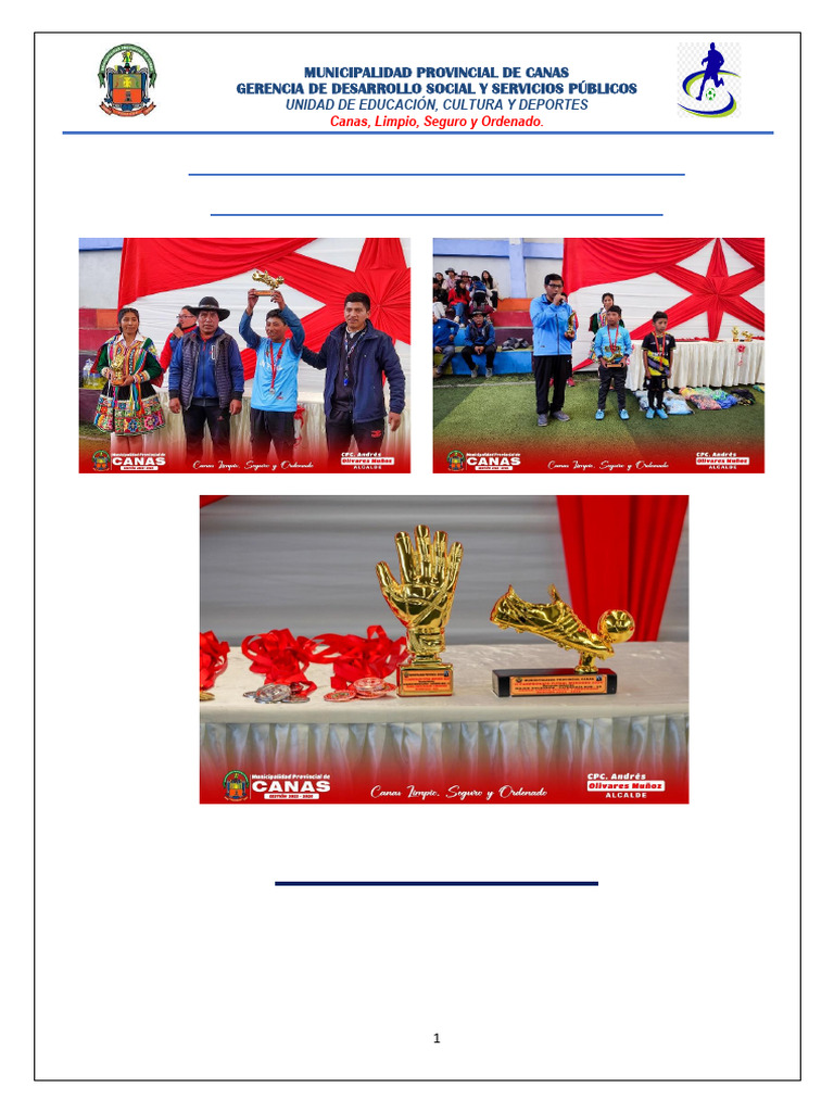 Base Oficial Del III Campeonato de Futsal Varones 2025 | PDF ...