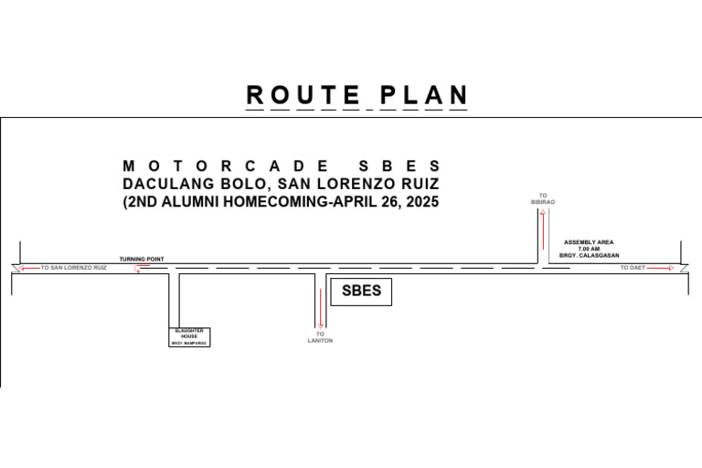 Route Plan | PDF