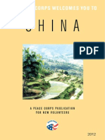 Peace Corps China Welcome Book - 2012