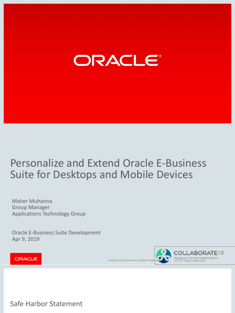 11302-Personalize and Extend Oracle E-Business Suite for Desktops and ...