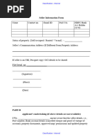 HDFC Home Loan CRE Declaration Form | PDF