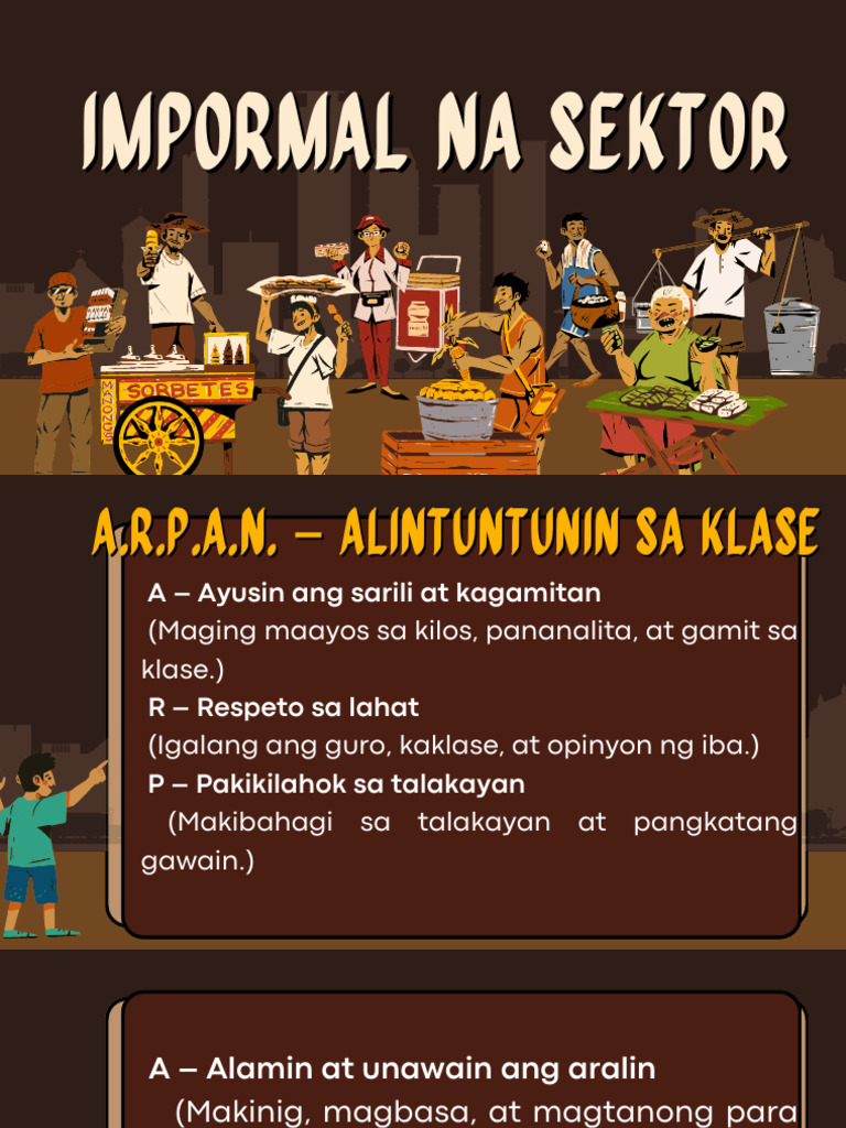 IMPORMAL NA SEKTOR | PDF