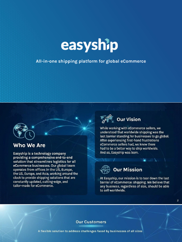 Easyship Overview | PDF