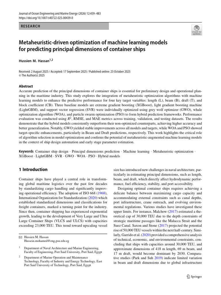 Metaheuristic-Driven Optimization of Machine Learning Models For ...