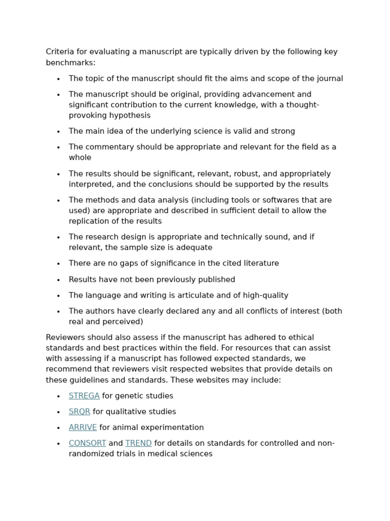 Review Guidance | PDF